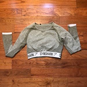 FLEX LONG SLEEVE CROP TOP